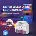 Gledopto GL-C-310WL ESP32 Mini WLED digitālo LED lenšu kontrolieris ar mikrofonu, Wi‑Fi, 5–24 V DC - Image 3