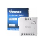 SONOFF MINI-D viedais Wi‑Fi relejs ar sauso kontaktu (NO/NC), Matter un eWeLink-Remote