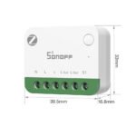 SONOFF MINI ONE PM Zigbee viedais relejs ar enerģijas monitoringu, 16 A (MINI-ZB1GSP) - Image 3
