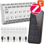 OXT T373 ZigBee 3.0 16 kanālu DIN releja kontrolieris, 16A