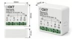 OXT Mikro WiFi roletu vadības modulis TUYA, 3A, 100–240 V AC - Image 2