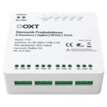 OXT 4 kanālu ZigBee releja kontrolieris 10A, 230V/USB-C 5V, RF 433 MHz, Tuya Smart Life - Image 3
