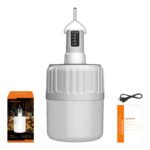 Superfire T26-S saules kempinga lampa, 500 lm, 18 W, 3 režīmi - Image 2