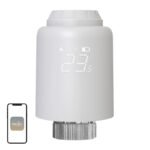 MOES ZTRV-PJ-601-MS viedā ZigBee termostatiskā radiatora galva