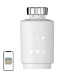 MOES TV02 ZigBee viedā termostatiskā radiatora galva ar LCD