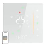 MOES WHT-006-GB-WH Wi-Fi termostats elektriskajai grīdas apkurei, balts