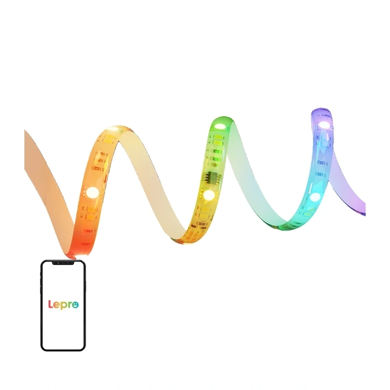 61748_2_1.webp LEPRO SW1-6 viedā RGBIC+CCT LED lente 6 m, Wi-Fi, IP65 - Image 1