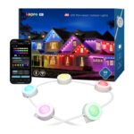 Lepro E1-60 viedais āra fasādes apgaismojums, RGB+CCT, 60 gaismas punkti, 30,6 m - Image 2