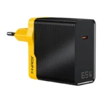 FNIRSI 65W GaN USB-C PD barošanas adapteris