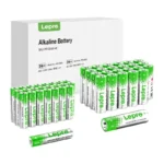 LEPRO AA/AAA sārma baterijas, 48 gab. (24×AA + 24×AAA)
