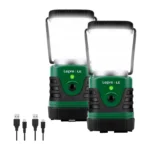 LEPRO 3300008-2 uzlādējama kempinga LED lampa 1000 lm, 4400 mAh, 2 gab.