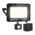 LED prožektors LEPRO 340006-DW-EU 50 W, 5000 K, IP65 ar kustības sensoru