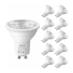 LED spuldze LEPRO 200082-DW-EU-10 GU10 3,6 W 345 lm 6500 K 38° E klase, 10 gab.