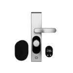 Shelly LOQED Touch Smart Lock 2S viedā durvju slēdzene ar skārienekrānu, Wi‑Fi un Bluetooth, sudraba - Image 2