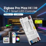 Gledopto Zigbee Pro Max 5-in-1 LED kontrolieris, 15 A, Zigbee 3.0, 2.4 GHz RF (GL-C-601P) - Image 4