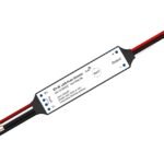 SKYDANCE V1-N LED kontrolieris/dimmeris, 12–24 V DC, 1 × 3 A, Push-Dimm
