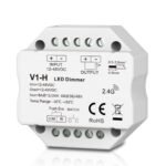Skydance V1-H LED dimmeris 12–48 V DC, 1 kanāls, 8 A, Push-Dimm