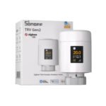 Sonoff TRV Gen2 Zigbee termostatiskais radiatora vārsts ar IPS displeju, balts (TRV-ZBT)